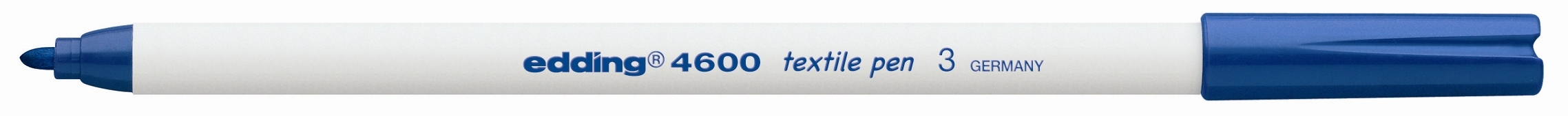 Edding 4600 textielstift 1 mm blauw
