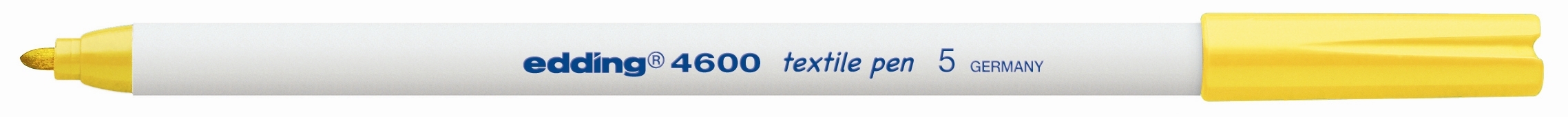 Edding 4600 textielstift 1 mm geel