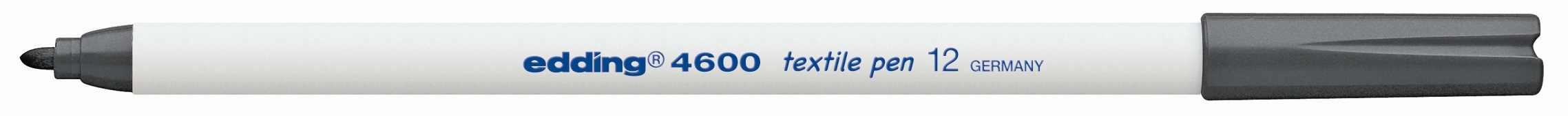 Edding 4600 textielstift 1 mm grijs
