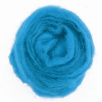 Sprookjeswol/schapenwol, 50 gram, turkoois
