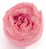 Bhedawol/schapenwol, 25 gram, roze