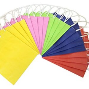 Papieren tasjes 12.5x15cm 20st assortiment