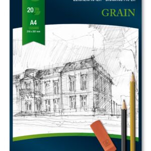 Tekenblok, wit, 120gr, 20 vel, A4