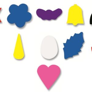 Plakfiguren assortiment fantasie, 4000 stuks