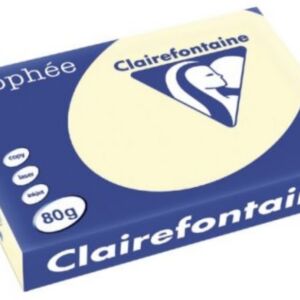 Clairfontaine teken-/offsetpapier 80gr A4 500vel creme
