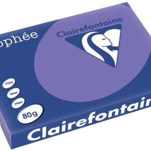 Clairfontaine teken-/offsetpapier 80gr A4 500vel violet