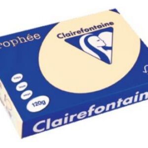 Clairfontaine teken-/offsetpapier 120gr A4 250vel creme