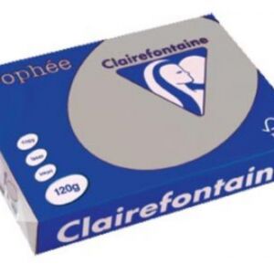 Clairfontaine teken-/offsetpapier 120gr A4 250vel lichtgrijs