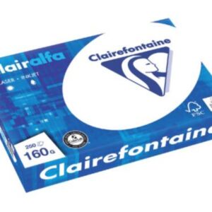 Clairfontaine teken-/offsetpapier 160gr A4 250vel wit