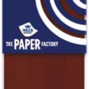 Haza crepepapier 50x250cm bruin