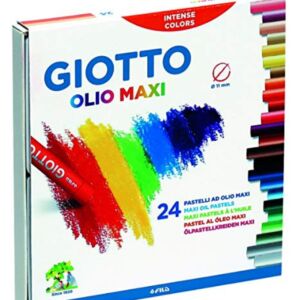 Giotto olio oliepastels, assortiment 24 st