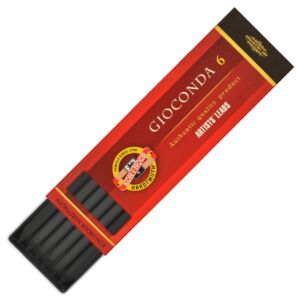Koh-I-Noor gioconda siberisch krijt, 5mm, 6 stuks