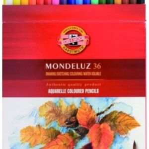 Koh-I-Noor aquarelpotloden Mondeluz, assortiment 36st