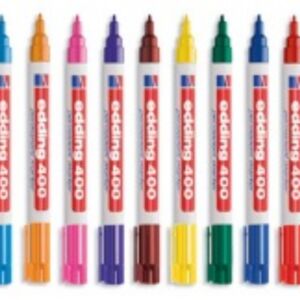 Edding 400 permanentmarkers, assortiment 10 st