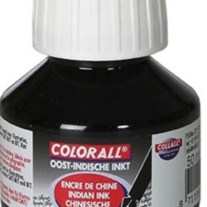 Oostindische inkt (indian ink), 50 ml