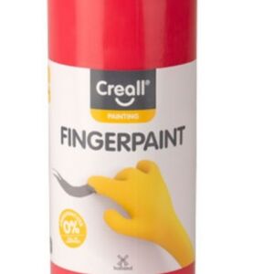 Creall vingerverf, 750 ml, rood