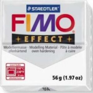 Fimo soft effect kunstklei, 57 gam, 014 transparant