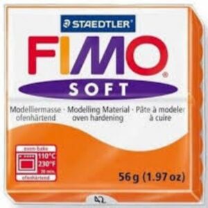 Fimo soft kunstklei, 57 gram, 042 Oranje
