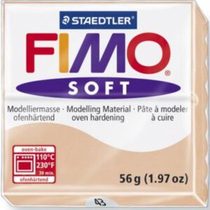 Fimo soft kunstklei, 57 gram, 043 perzik