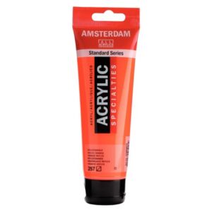Talens Amsterdam acrylverf reflex, 120 ml, fluororanje