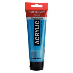 Talens Amsterdam acrylverf, 120 ml, 564 briljantblauw