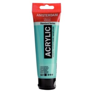 Talens Amsterdam acrylverf, 120 ml, 661 turkooisgroen