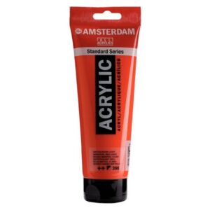 Talens Amsterdam acrylverf, 250 ml, 398 naphtolrood licht