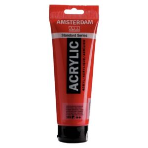 Talens Amsterdam acrylverf, 250 ml, 399 naphtolrood donker