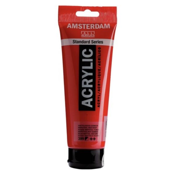 Talens Amsterdam acrylverf, 250 ml, 399 naphtolrood donker