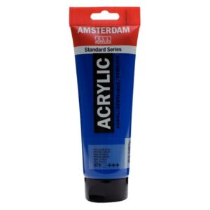 Talens Amsterdam acrylverf, 250 ml, 570 Phtaloblauw