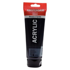 Talens Amsterdam acrylverf, 250 ml, 702 Lampenzwart