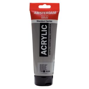 Talens Amsterdam acrylverf, 250 ml, 710 Neutraalgrijs
