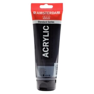Talens Amsterdam acrylverf, 250 ml, 735 oxydezwart