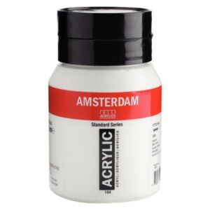 Talens Amsterdam acrylverf, 500 ml, 104 Zinkwit