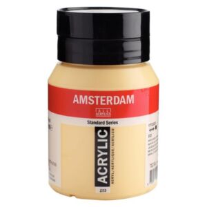 Talens Amsterdam acrylverf, 500 ml, 223 Napelsgeel donker