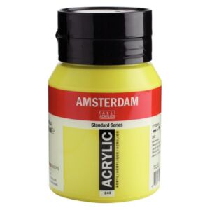 Talens Amsterdam acrylverf, 500 ml, 243 groengeel