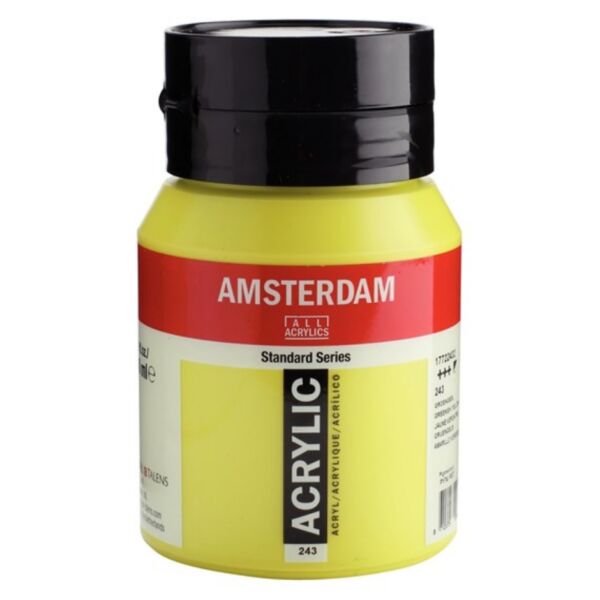 Talens Amsterdam acrylverf, 500 ml, 243 groengeel