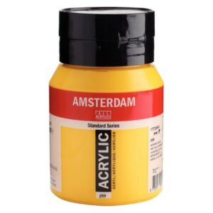 Talens Amsterdam acrylverf, 500 ml, 269 Azogeel midden