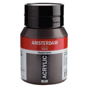 Talens Amsterdam acrylverf, 500 ml, 403 Van Dijckbruin