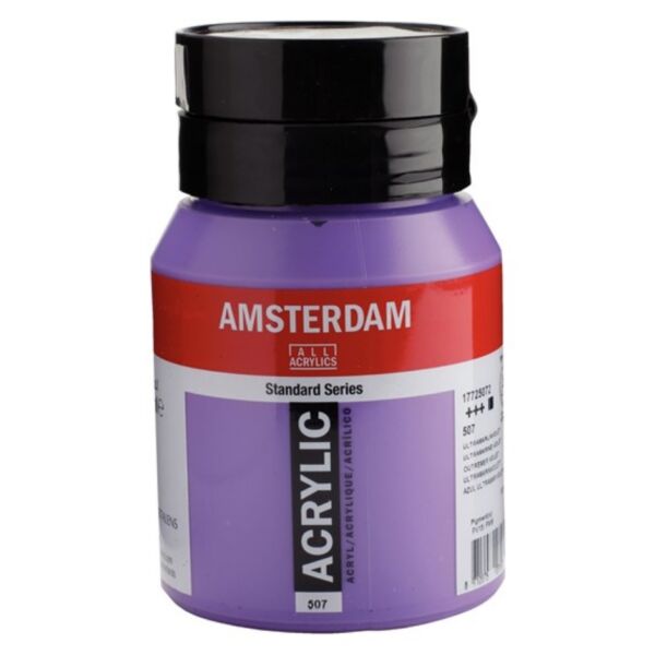 Talens Amsterdam acrylverf, 500 ml, 507 Ultramarijn violet