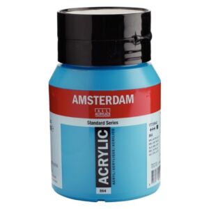 Talens Amsterdam acrylverf, 500 ml, 564 Briljantblauw