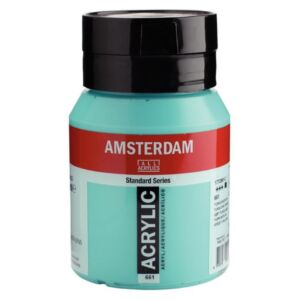 Talens Amsterdam acrylverf, 500 ml, 661 Turkooisgroen
