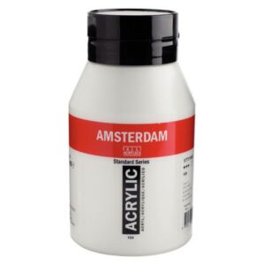 Talens Amsterdam acrylverf, 1000 ml, 104 zinkwit