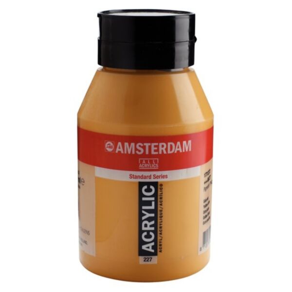 Talen Amsterdam acrylverf, 1000 ml, 227 Gele oker