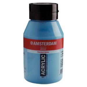 Talens Amsterdam acrylverf, 1000 ml, 517 Koningsblauw