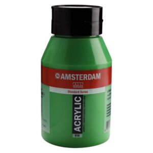 Talens Amsterdam acrylverf, 1000 ml, 618 Permanentgroen licht