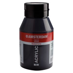 Talens Amsterdam acrylverf, 1000 ml, 735 Oxydezwart