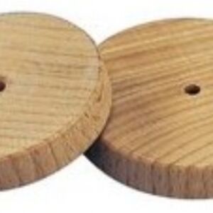 Houten wielen, 40mm, 10 stuks
