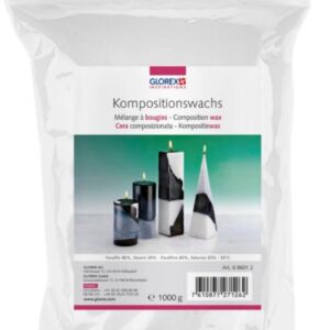 Kaarsensmeltwas/composietwas, kant-en-klaar, 1000 gram