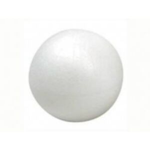 Styropor ballen/piepschuim ballen/tempex ballen, 20 stuks, 8 cm